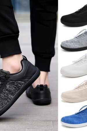 Cross-border New Wholesale Wide Toe Shoes Fitness Shoes Soft Sole Shoes Non-slip Comfortable Breathable Couple Wide Palm Barefoot Casual Shoes
