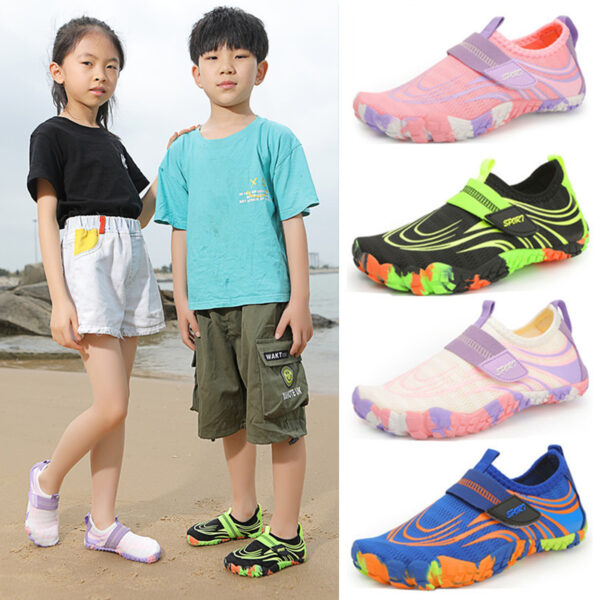 Outdoor Beach Shoes Non-slip Swimming Shoes Quick-drying Children's Wading Tracing Diving Shoes Men's And Women's Shoes Barefoot Socks