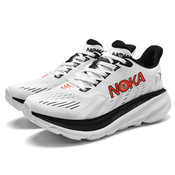 Men's Thick-soled Running Shoes Breathable Mesh Sports Shoes - Image 5
