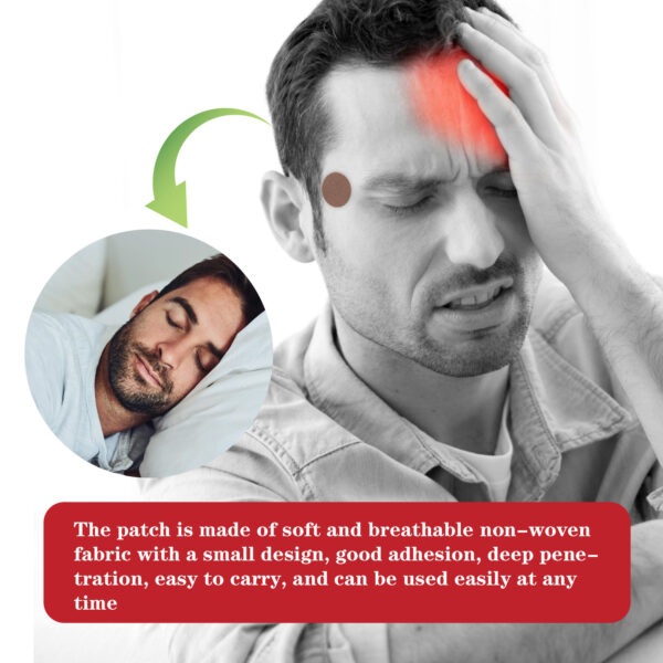 South Moon Headache Soothing Patch For Calm Dizziness Headache Dizziness Body Care Acupoint Patch - Image 5