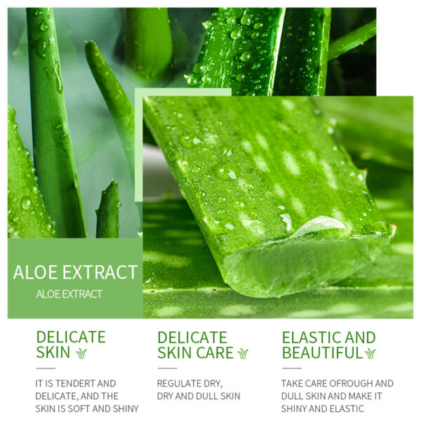 Aloe Vera Gel 300g Vitamin C Aloe Vera Gel Moisturizing Moisturizing - Image 4