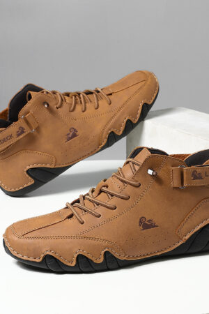 Martin Boots Autumn And Winter Cross-border Hot High-top Octopus Men's Shoes Men's Casual Short Boots