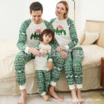 New Family Clothing Cross-border Printing Family Europe And The United States Baby Boys Girls Girls Women's Men's Pajamas Christmas Suits