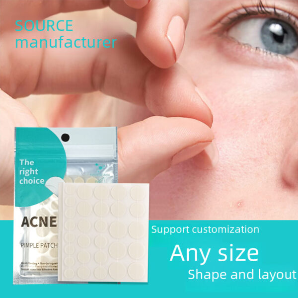 Invisible Acne Patch Light Skin-friendly Acne Patch Cross-border Explosions Pus-absorbing Anti-acne Concealer 30 Acne Acne Patch - Image 2