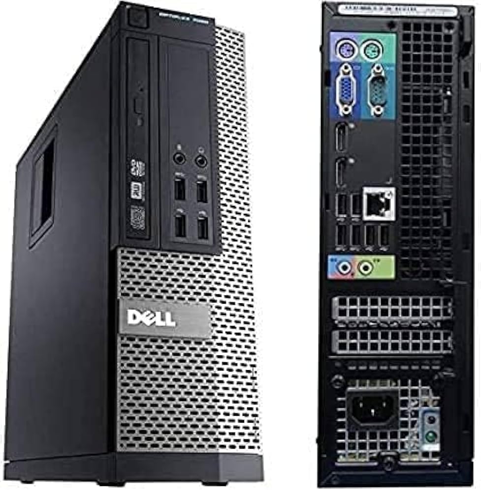 Dell FAST Optiplex 7020/9020 SFF PC – Intel Core i7 4th Gen (4 Cores Upto 3.90GHz), 300Mbps USB WiFi, 32GB DDR3 RAM + 1TB SSD Storage, Windows 11 Pro (Renewed) (Desktop SFF)