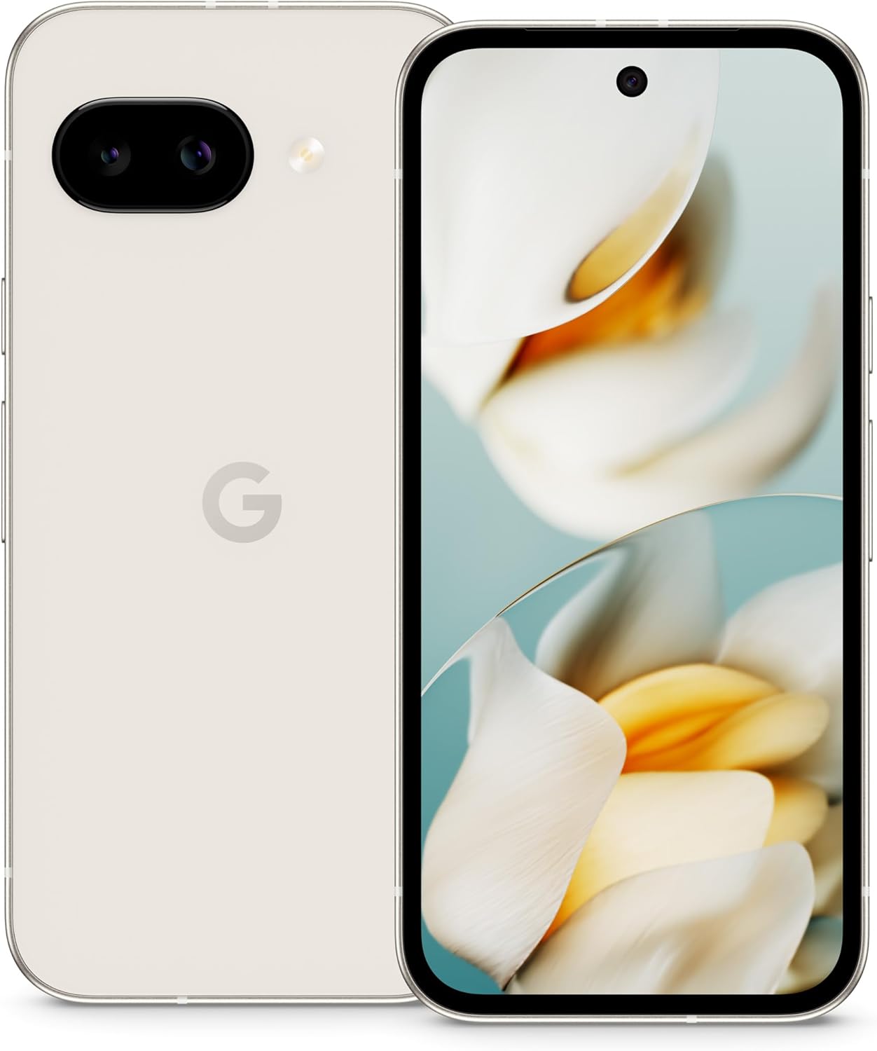 Google Pixel 9a – Unlocked Android Smartphone with AI Camera, All-day Battery and Powerful Security – Porcelain, 128GB