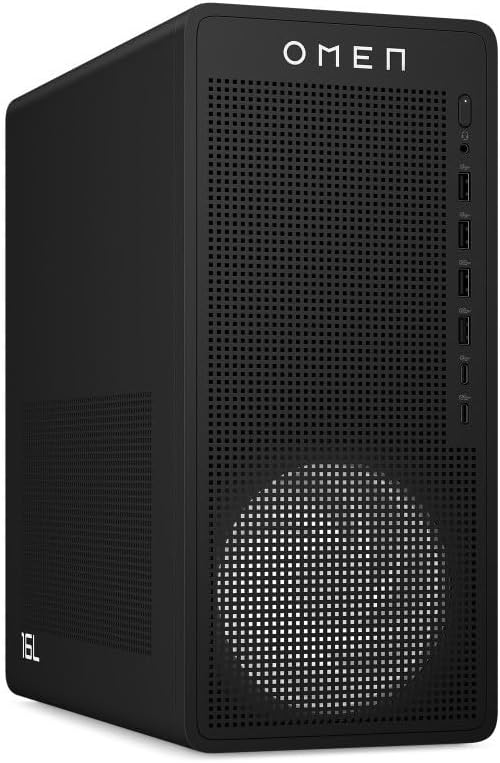 HP OMEN 16L Gaming Desktop | AMD Ryzen 5 | 16GB DDR5-SDRAM | NVIDIA GeForce RTX 5060 Ti | Tower PC | Windows 11 Home | TG03-0013sa