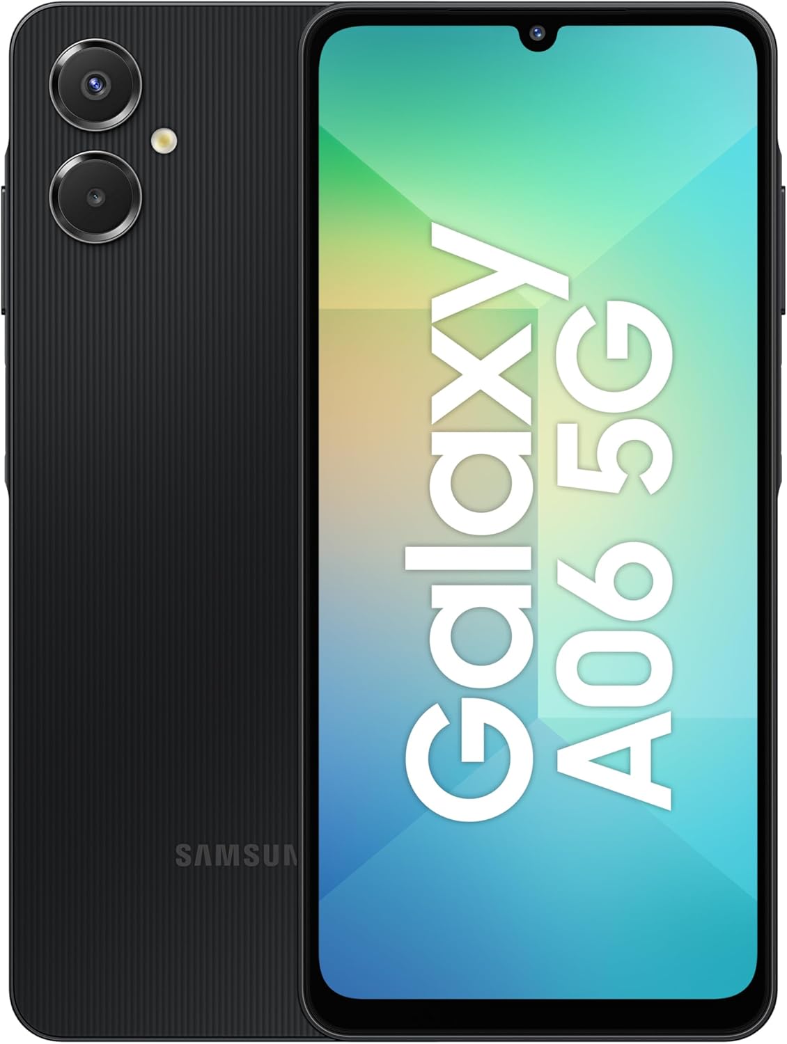 Samsung Galaxy A06 5G (Black, 6GB RAM, 128GB Storage) | 50MP Dual Camera | 4 Gen OS Upgrades | IP54 Rating | Voice Focus