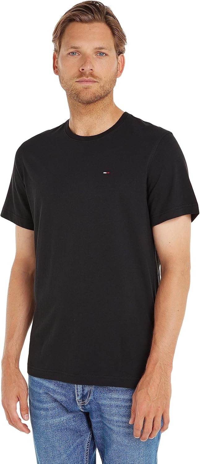 Tommy Jeans Men’s TJM Original Slim Fit Short Sleeve T-Shirt