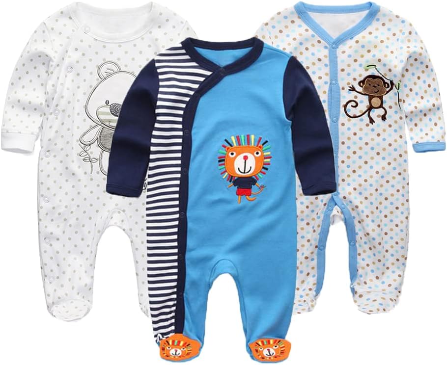 Baby Clothes Unisex Newborn Baby Grow one-Piece for Boys and Girls