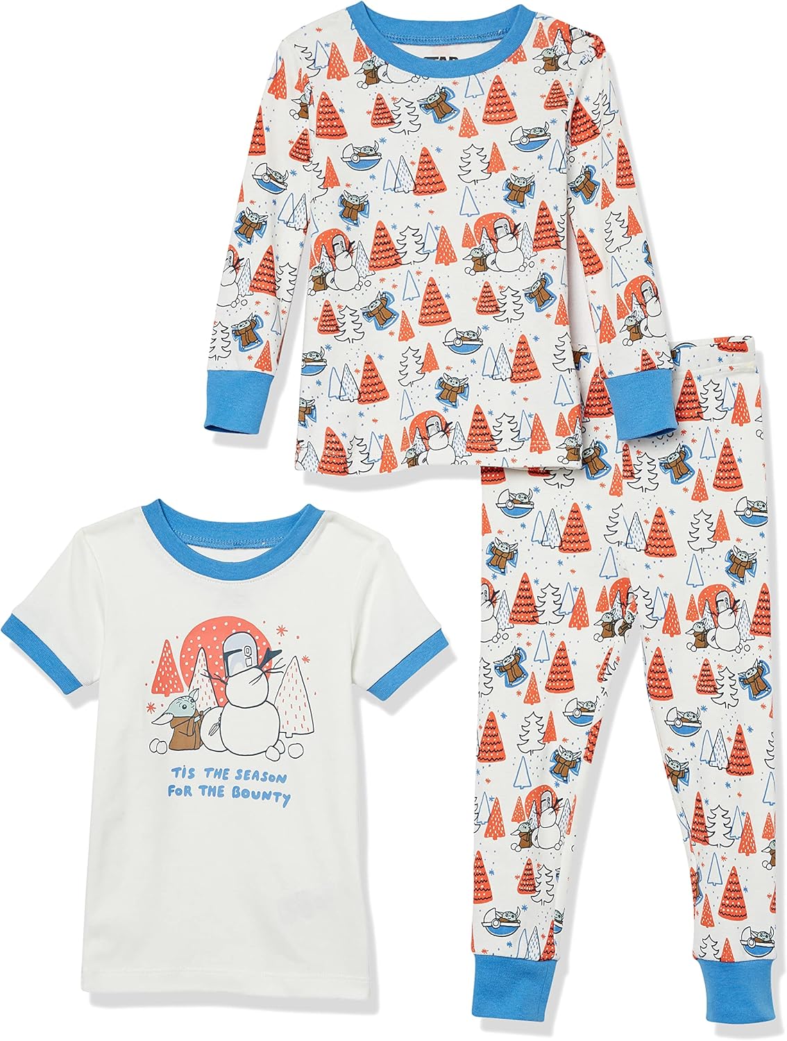 Amazon Essentials Boy’s Snug-Fit Cotton Pyjama Sleepwear Sets