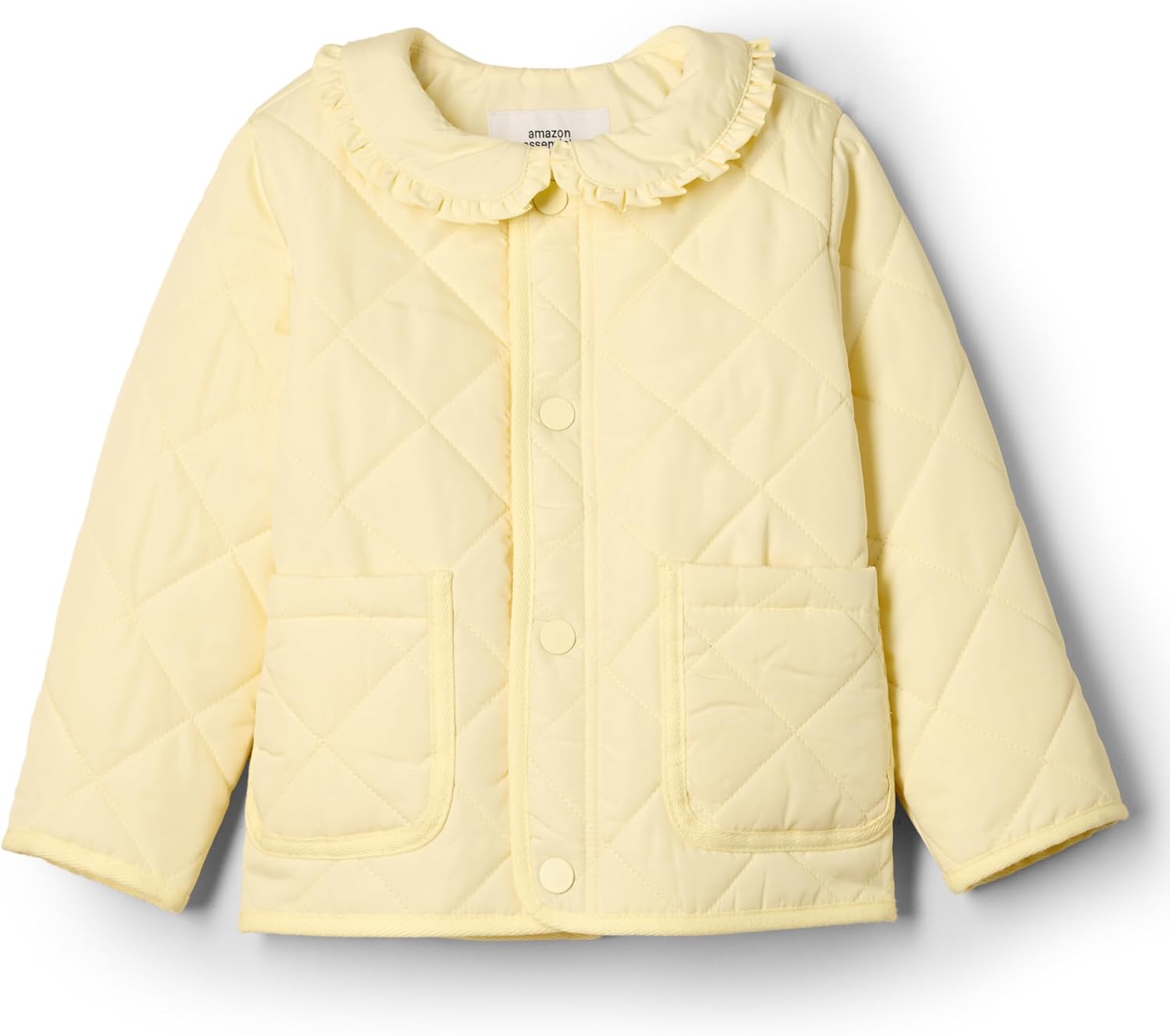 Amazon Essentials x Sofia Grainge Babies, Toddlers, and Girls’ Midweight Field Jacket with Ruffle
