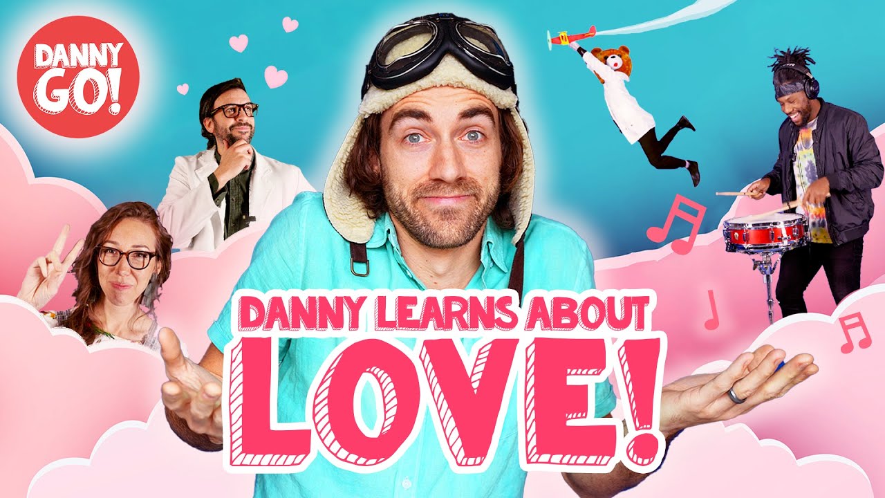 Danny Go Learns About Love! 💘/// Valentine’s Day Videos for Kids