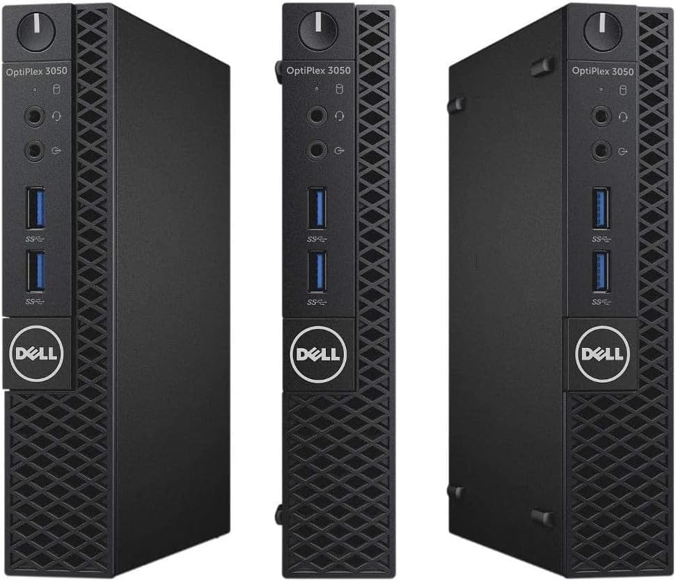 Dell Optiplex 3050 USFF Micro Mini PC Computer Intel Core i5-7500T Wi-Fi Windows 11 Pro (16GB – 128GB SSD) (Renewed)