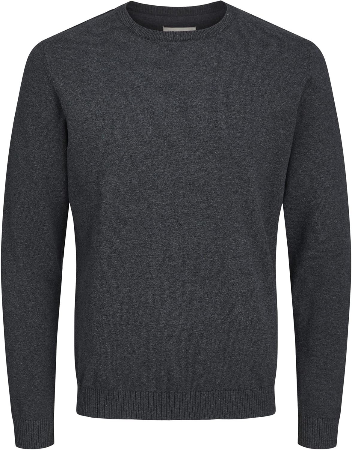 JACK & JONES Mens Basic Knit Crew Neck Slim Fit Cotton Comfort Sweater