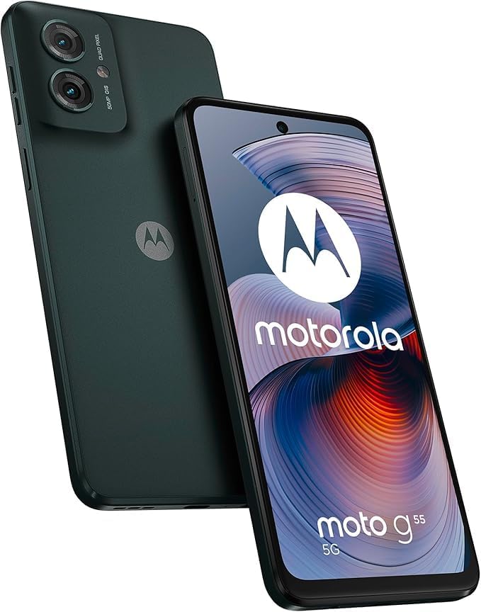 Motorola Moto G55 5G 8GB-256GB Gris (Forest Grey) Dual SIM