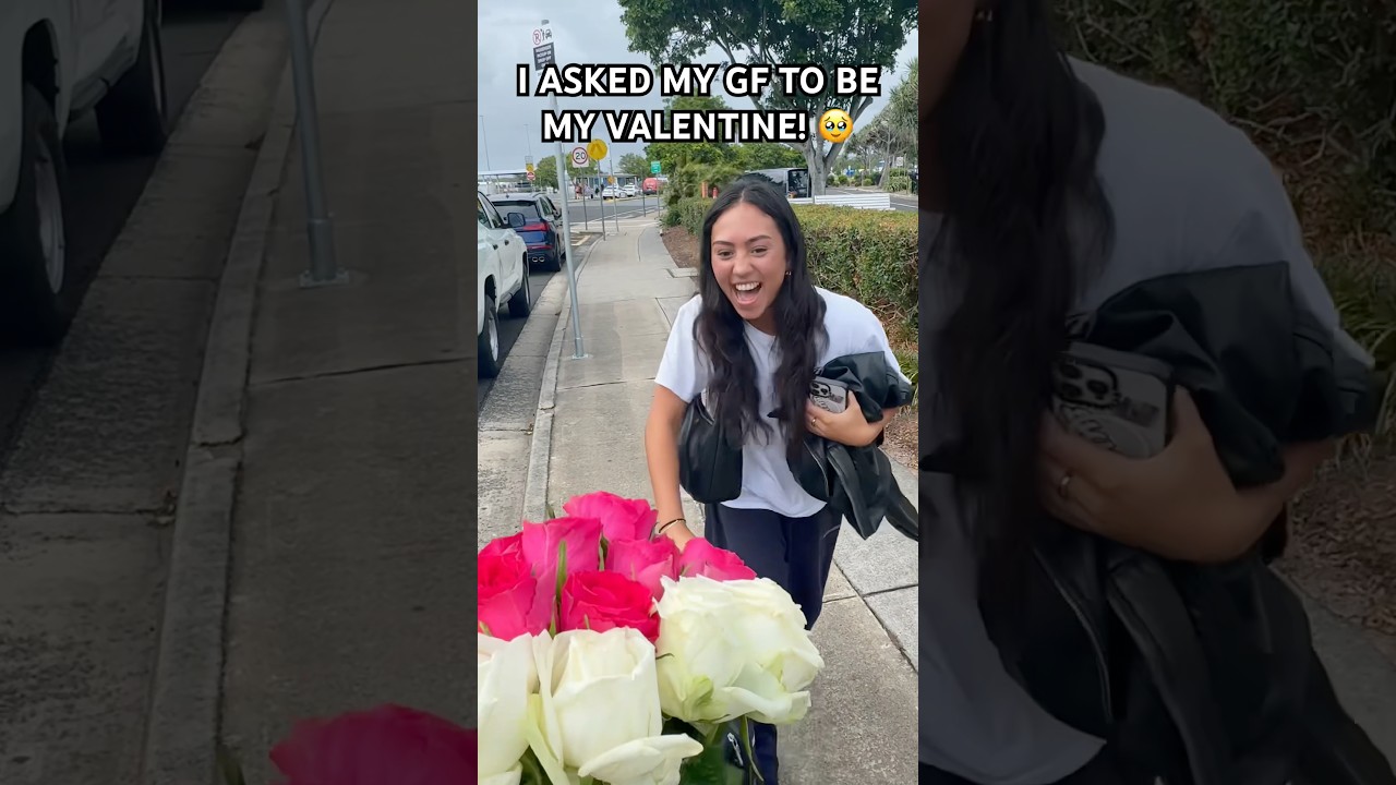 She said no… 🥲 ARE YOU READY FOR VALENTINES DAY? 🧸💘🥰 #couple #valentinesday