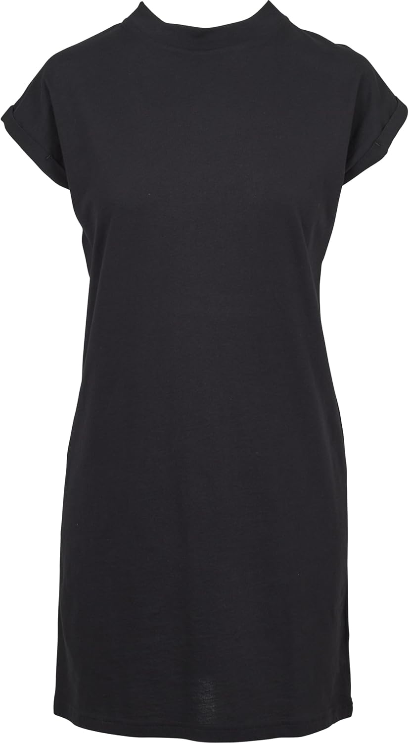Urban Classics Women’s Ladies Turtle Extended Shoulder Dress Dress (Pack of 1)